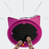 Arranhador para Gatos com Bolinha Interativa Antistress - Rosa - Image 2