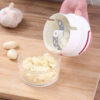 Mini Multiprocessador Triturador Manual 2 Lâminas Inox Alho