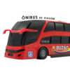 Ônibus de Viagem Busão - Vermelho - Image 3