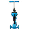 Patinete Infantil 3 Rodas Joaninha 2 Em 1 Com Luz - Azul - Image 2