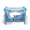 Berço de Boneca com Colchão com Mosqueteiro Azul - Image 3