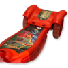 Patinete Infantil Vermelho Dinossauro com Luzes e Som - Vermelho - Image 5